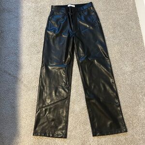 Abercrombie Leather Pants